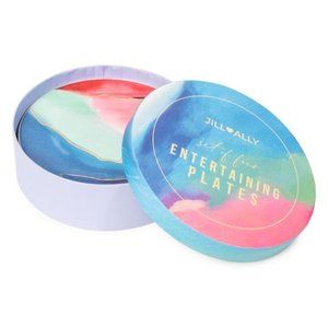 Jill and Ally 4 Piece Entertaining Plate Set NIB